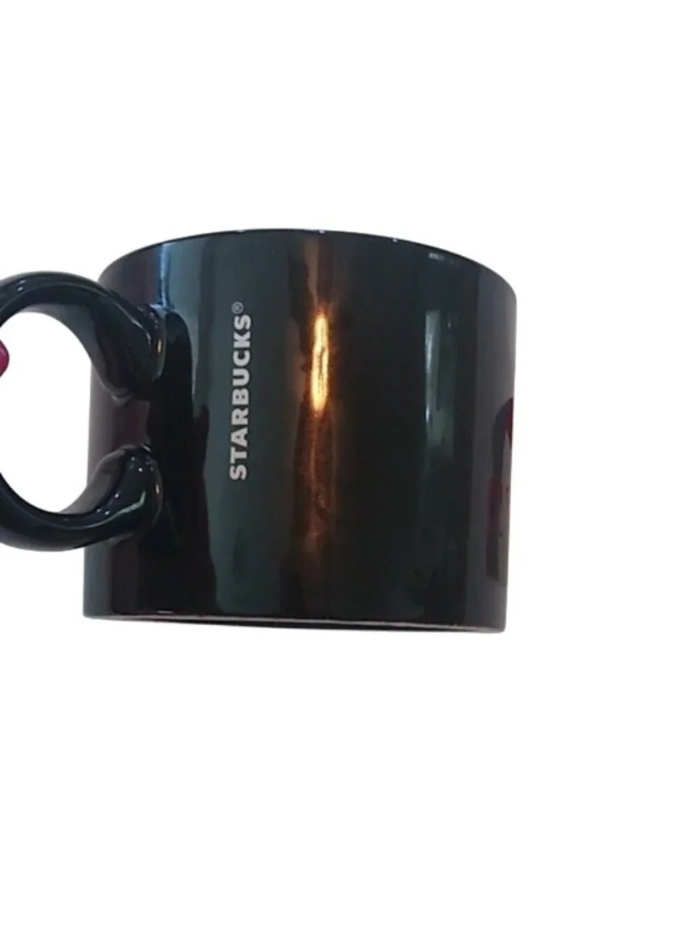 Starbucks Signature Black Coffee Tea Mug, 12 oz. + Blank Holiday GC